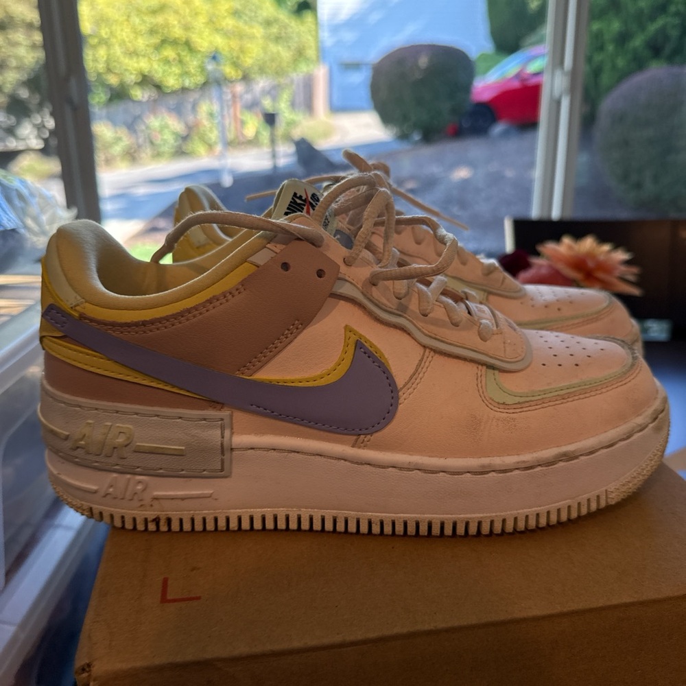 Nike Air Force 1 Shadow with Pastel Accents Womens